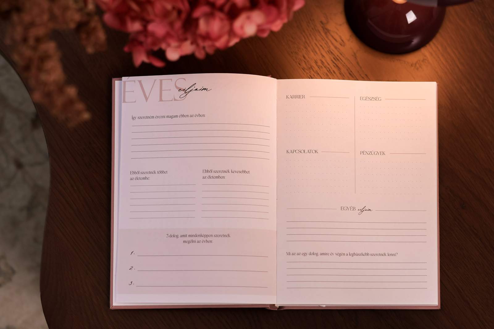 Simply Planned 2027 – Dusty Rose – Éves célok