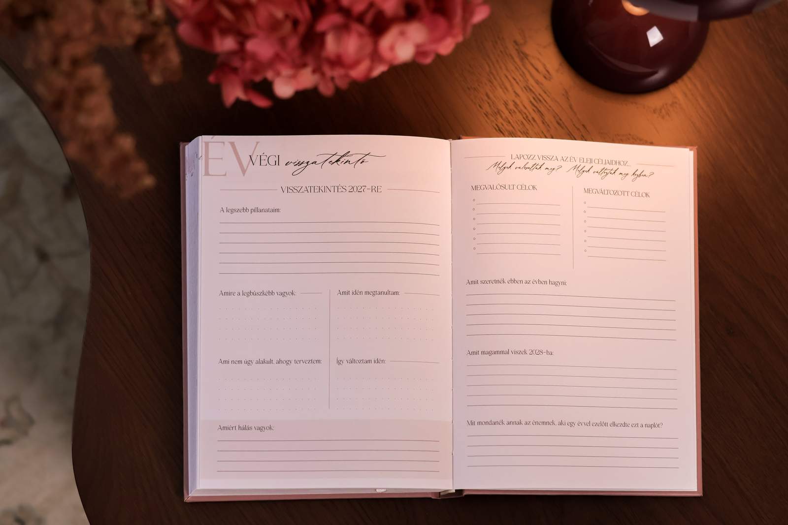 Simply Planned 2027 – Dusty Rose – Év végi visszatekintő
